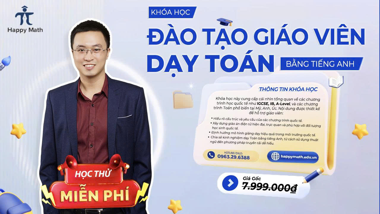 Đào Tạo Giáo Viên Dạy Toán Bằng Tiếng Anh